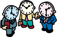 時間のイラスト