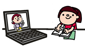 通信講座イラスト